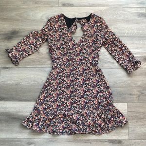 Topshop ruffle dress